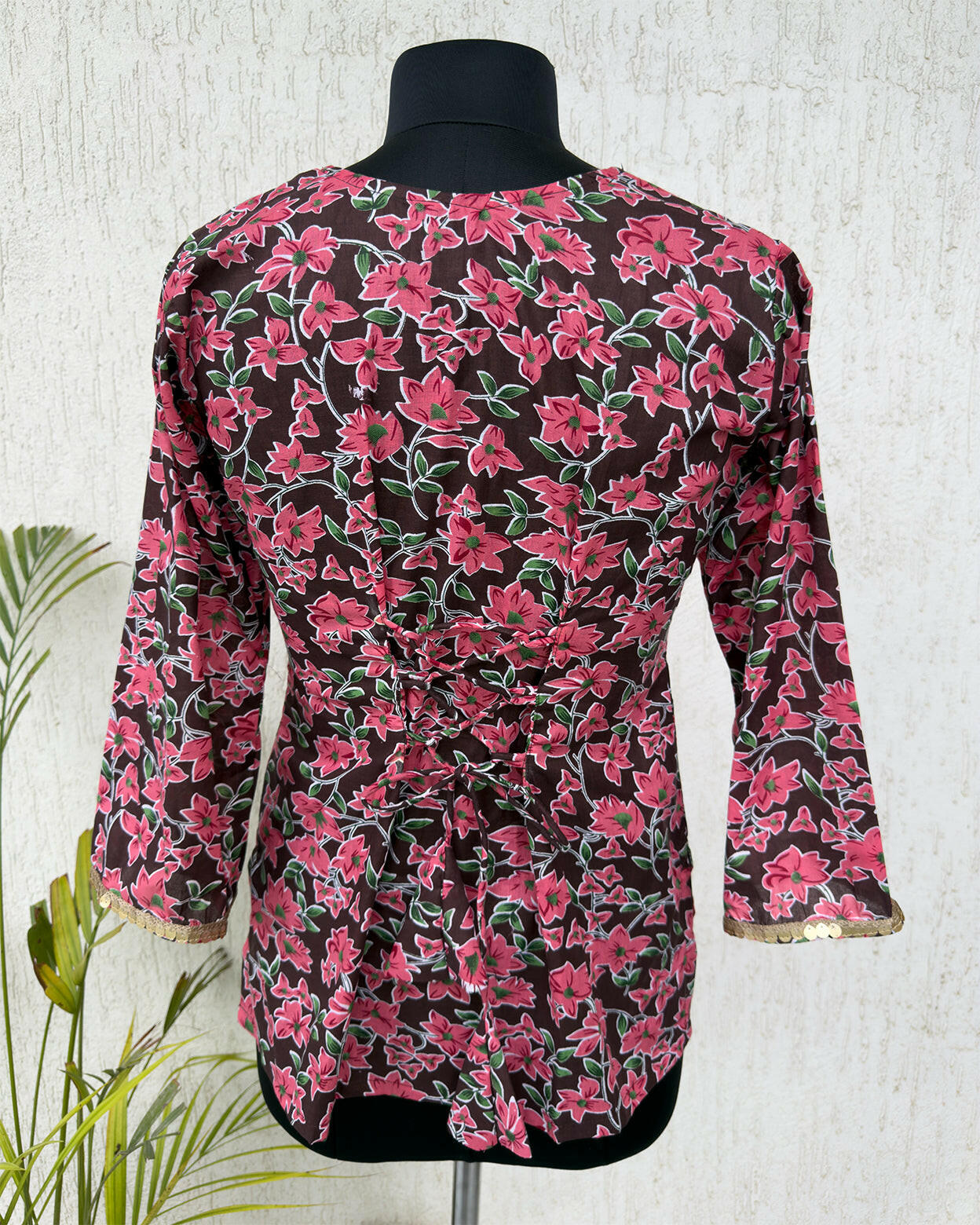 Bloom Brunch Tie Back Kurti.