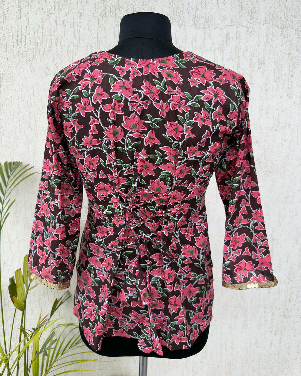 Bloom Brunch Tie Back Kurti.