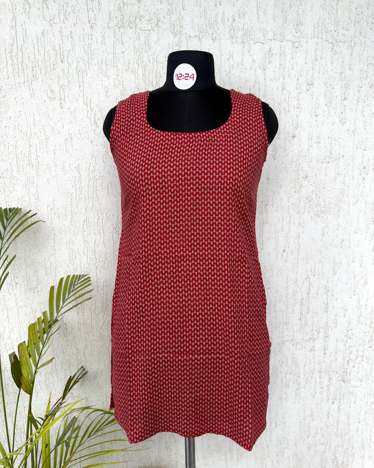 Crimson Crush Kurti.