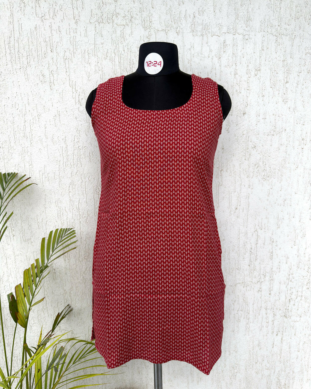 Crimson Crush Kurti.
