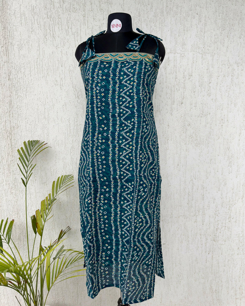 Midnight Rhythm Gota Kurti.