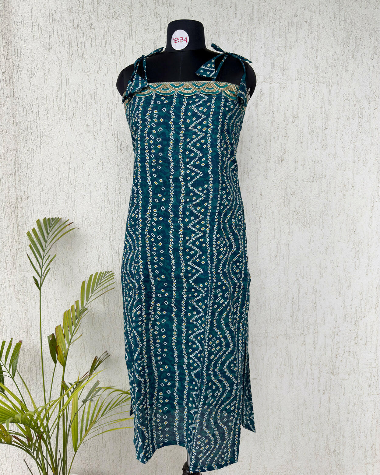 Midnight Rhythm Gota Kurti.