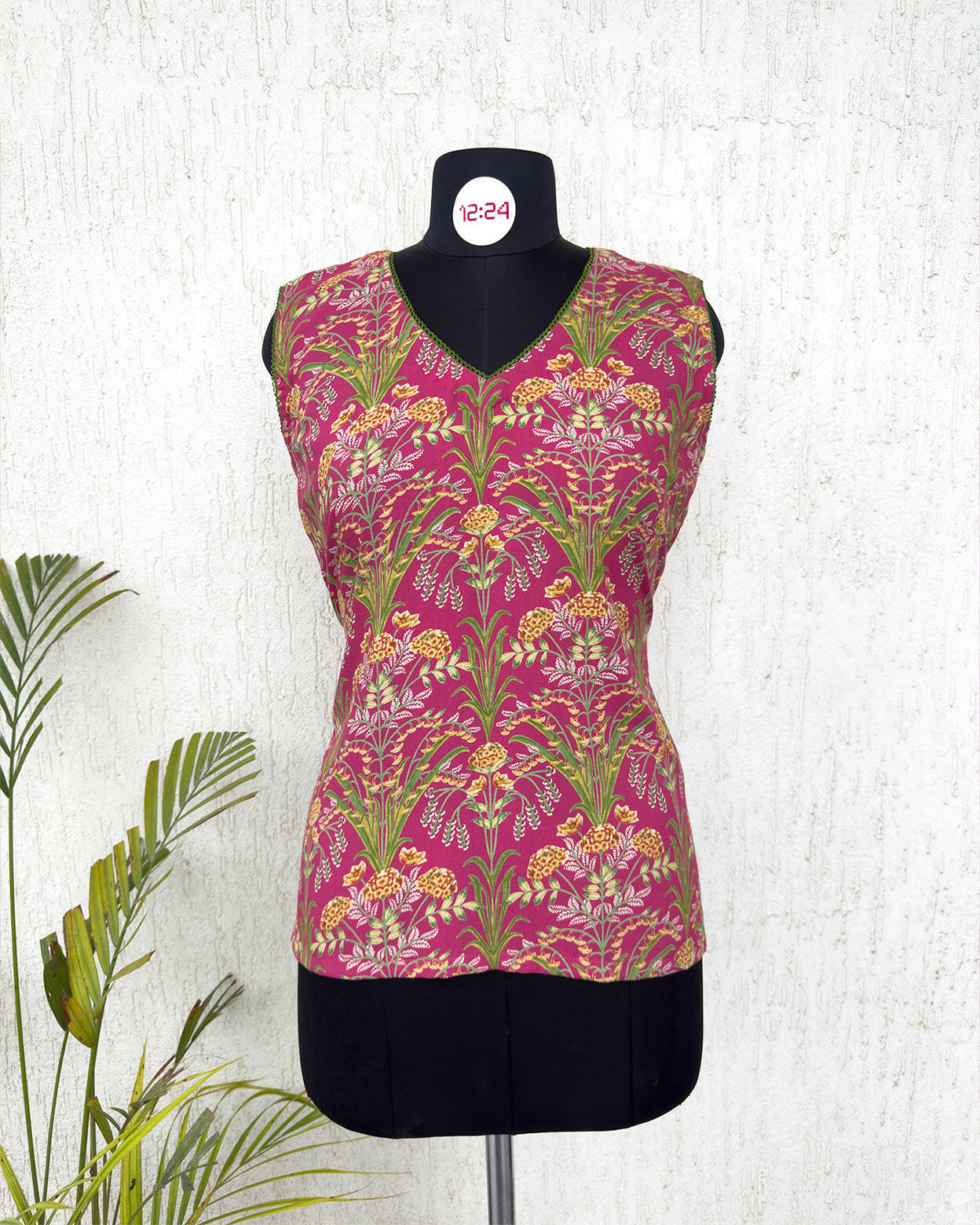 Hot Pink Kurti.