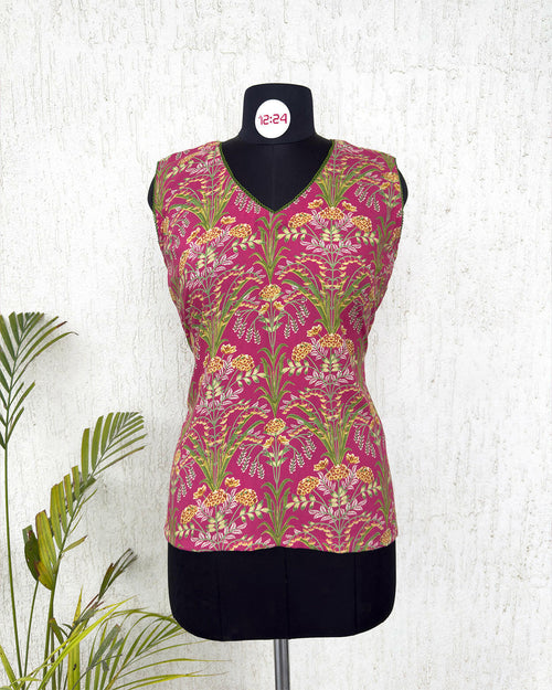 Hot Pink Kurti.
